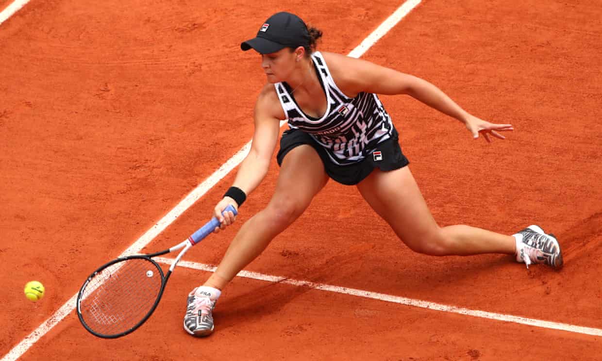 Ashleigh Barty reaches French Open quarter-finals after beating Sofia Kenin